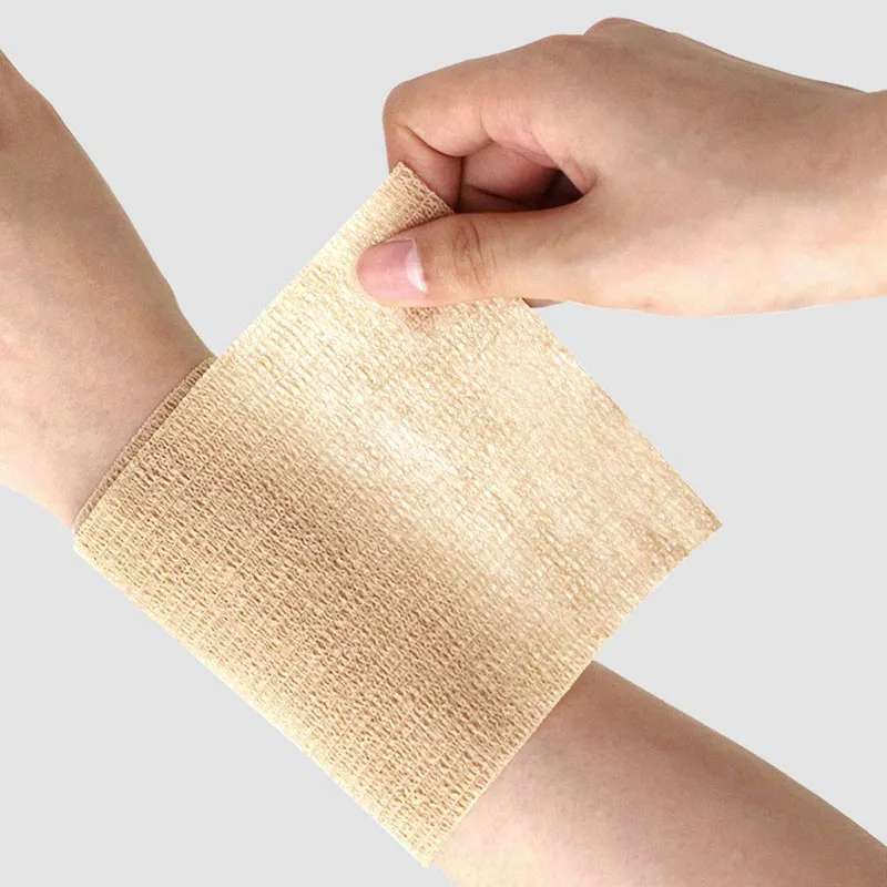 Anwendungen der elastischen selbst klebenden Bandage